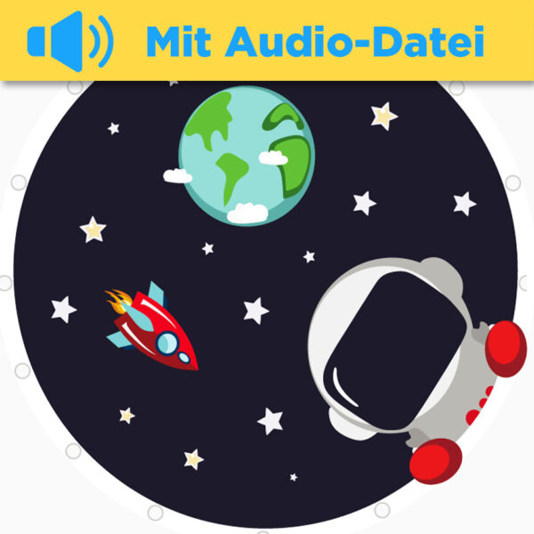 Astronaut Schatzsuche