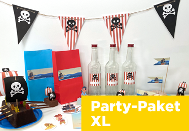 Darstellung, wie User und wie der Googlebot ein Bild bei der Suche nach „Party Packet“ sehen