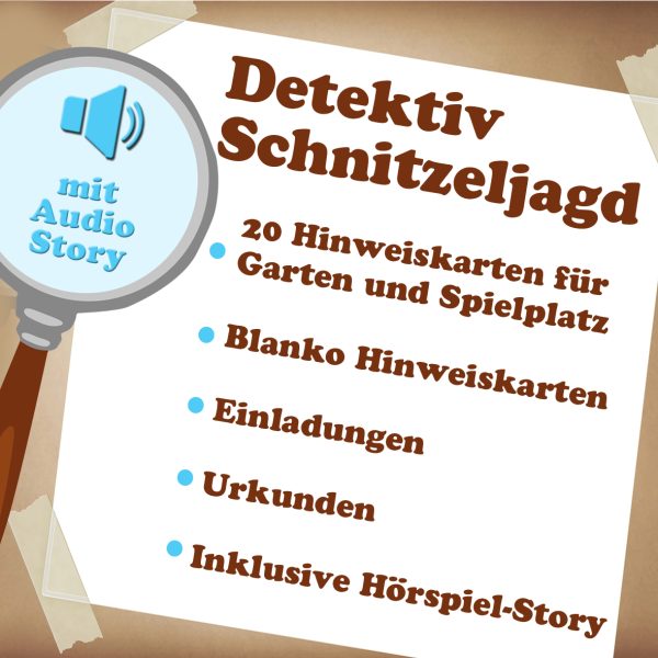 Schnitzeljagd Detektiv
