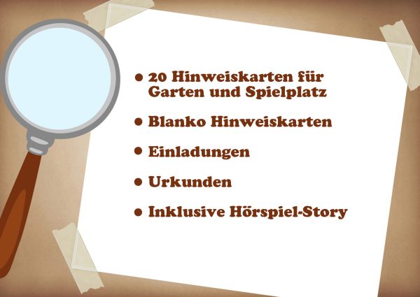 Detektiv Schnitzeljagd